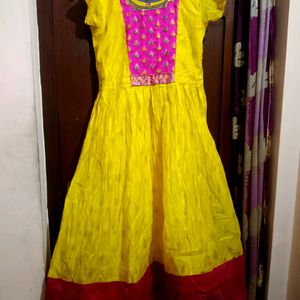 Yellow Colour Dress