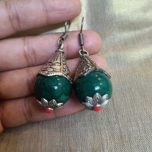 Emerald Green Earrings