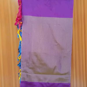 Combo Of 2 Multicolour Silk Saree