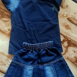 New Denim Set For Baby Girl