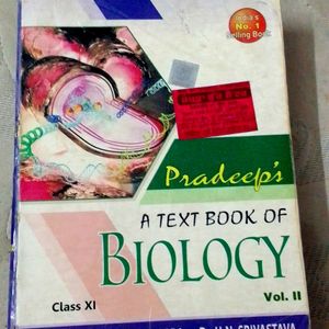 Pradeep Biology Book 11 Class