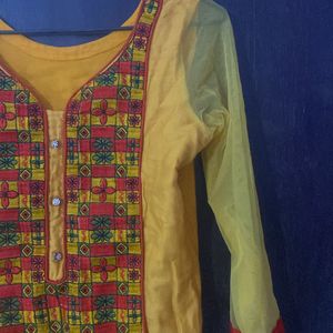 Yellow Kurta