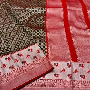 Soft Silk Woven Saree