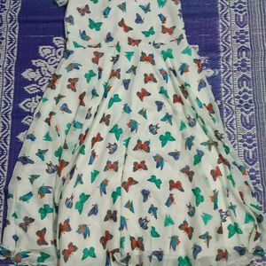 butterfly prints kurti