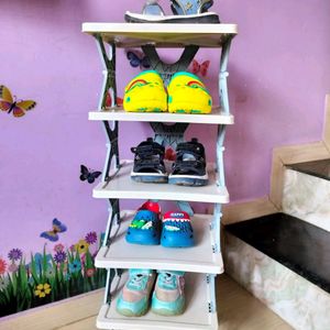 6 Layer Foldable Shoe Rack