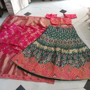 Banarsi Lehnga Choli Dupatta