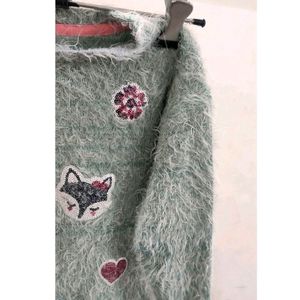 Sweater Top For Girl's