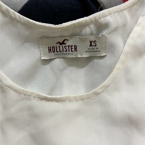 hollister california flowy layered tank top