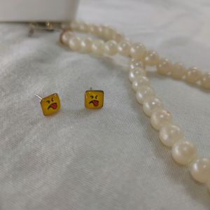 Cute Emoji Stud Earrings