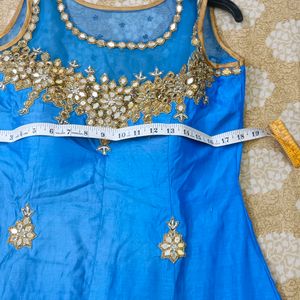 Blue & Golden Ethnic Wear