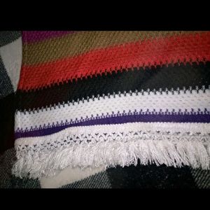 Warm Poncho For Girls