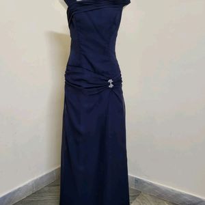 Navy Blue Gown