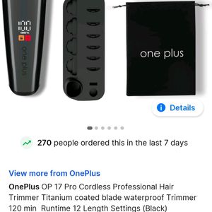 Oneplus OP 17 Pro Cordless Hair Trimmer Seal PACKd