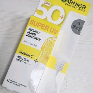 GARNIER SUNSCREEN 50+SPF