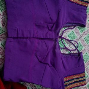 New Saree Blouse Front & Back dono Side Open