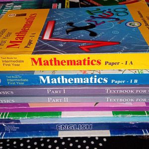 🔥Pack Of 7 🔥Textbooks For Junior Inter