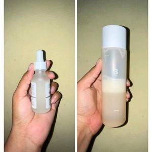 Combo Of  Serum And Glowing Essence Toner