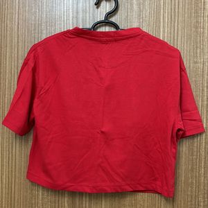 DUMP HIM Red Colour T-shirt