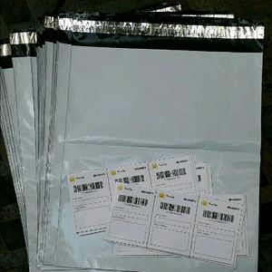 18 Shipping Label's And Bag's