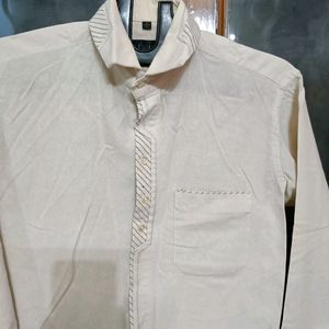 Mens Shirt Off White Colour