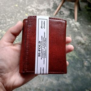 3fold Genuine Leather Wallet