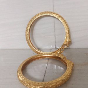 Fancy Gold Plated Bangles