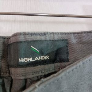 Men's Highlander Dark Gray Trousers