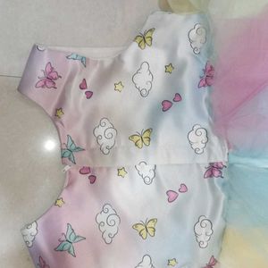 Cute Unicorn Party Dress 👗3-4yrs