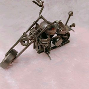 Metal Handicraft Bullet Bike Miniature