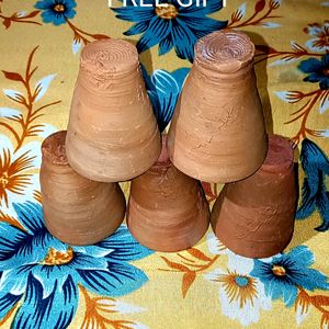 Set Of 5 Earthen Cup