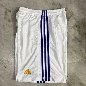 ADIDAS REAL MADRID WHITE SHORTS