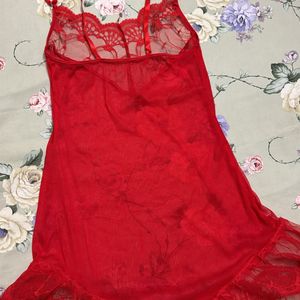 Red Chilli Net Dress