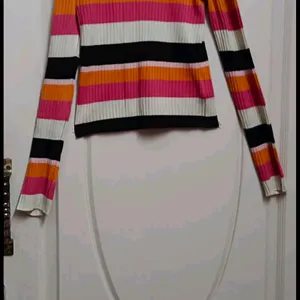 Multicoloured H&M Korean Top