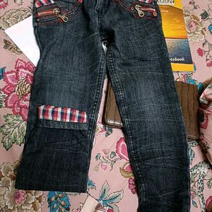 Imported Denim Jeans For 7-8 Years Old Girl