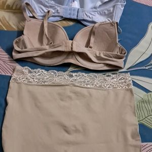 Combo Of Five Imported Fabric Bra N Panty