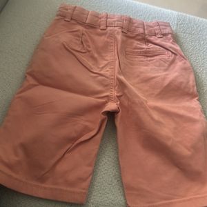 Boys Peach Short Age 6-8