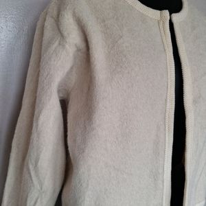 Crop Crew Neck Coat