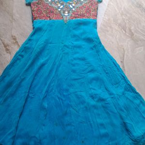 Beautiful Anarkali Suit Dor Wedding And Festive