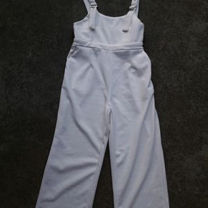 White Dungaree/Jumpsuit