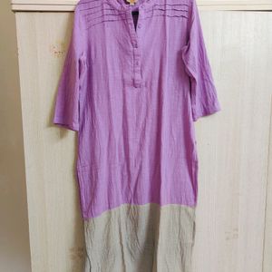 Mauve Anouk Kurta & Libas Palazzo (S/M)