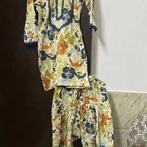 Printed Straight Salwar Suit