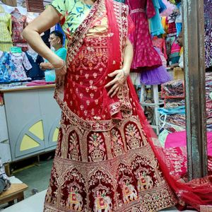 Heavy Bridal Lengha Brand New