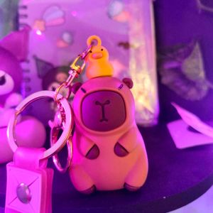 Capybara Keychain