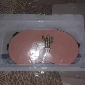 Cute Coquette Pink Sleeping Mask