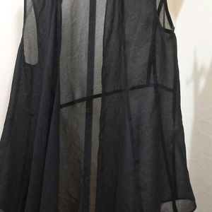 Black Thin Cardigan