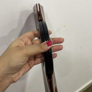 Brown Handheld Clutch