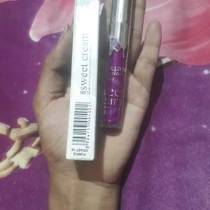 Matte Sweet Cream Lipstick Purple Velvet Colour