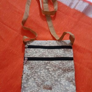 Sling Bag  Of Embroidery Work Cloth....