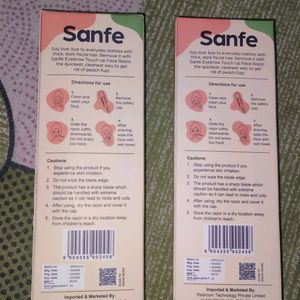 Sanfe Eyebrow Touch Up Face Razor