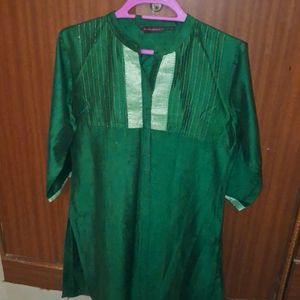 Rangmanch Green Kurta